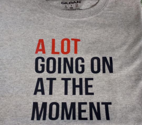 Discover A lot going on at the moment t-shirt, Gender Neutral T-shirt, Girls Swifty T-shirt, Swifty Shirt, Adult Swifty T-shirt