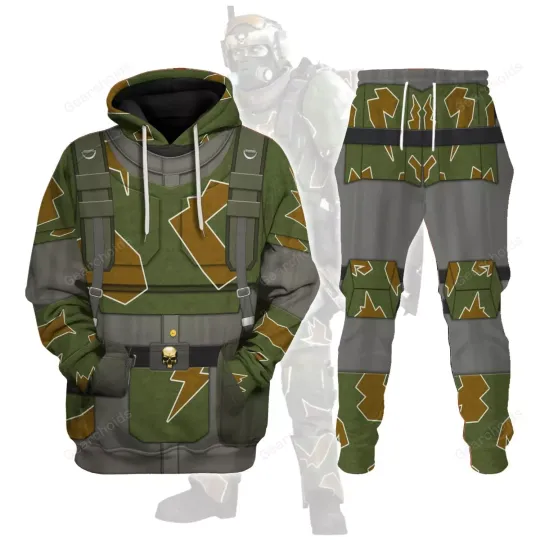 Discover Warhammer Kasrkin - Costume Cosplay Hoodie Sweatpants