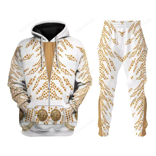 Discover Elvis Topaz Stone - Costume Cosplay Hoodie Sweatpants