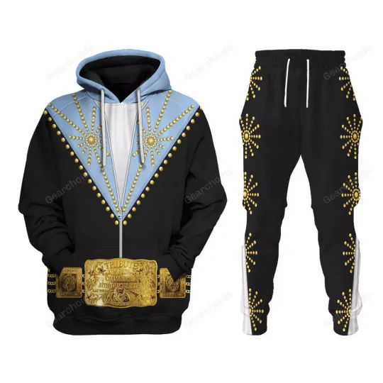 Discover Elvis Cisco Blue - Costume Cosplay Hoodie Sweatpants