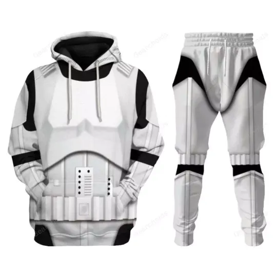 Star Wars Stormtrooper 2 Costume Hoodie Sweatpants