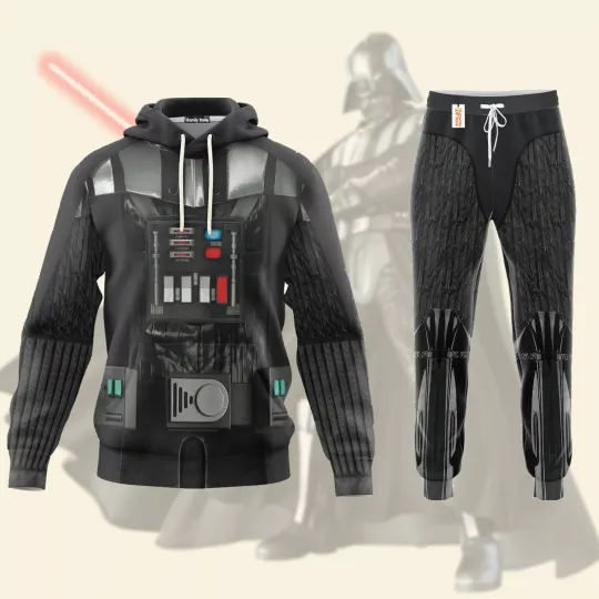 Star Wars Darth Vader Costume Hoodie Sweatpants