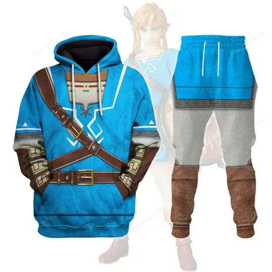 Discover Link Attire Champion's Tunic Hoodie Sweatshirt Sweatpants ZDHS02