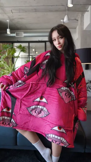 Ryomen Sukuna Jujutsu Satoru Oversized Blanket Hoodie