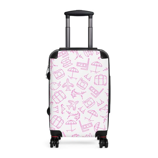 Discover Pink Travel Suit Case