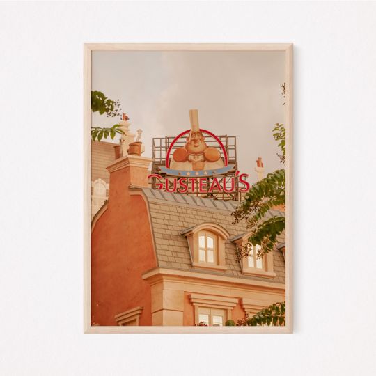 Ratatouille, Disney Watercolor  Poster Prints, Disney Wall Art, Ratatouille Movie, Nursery Wall Art, French Kitchen, Disney Gift