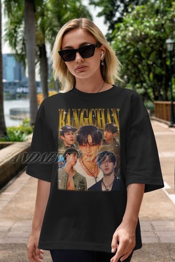 Discover Vintage Bang Chan Graphic Shirt, Bang Chan Retro T-shirt, Bang Chan Kpop Bootleg Shirt, Bang Chan Fan Tees, Kpop Shirt, Kpop Gift Birthday
