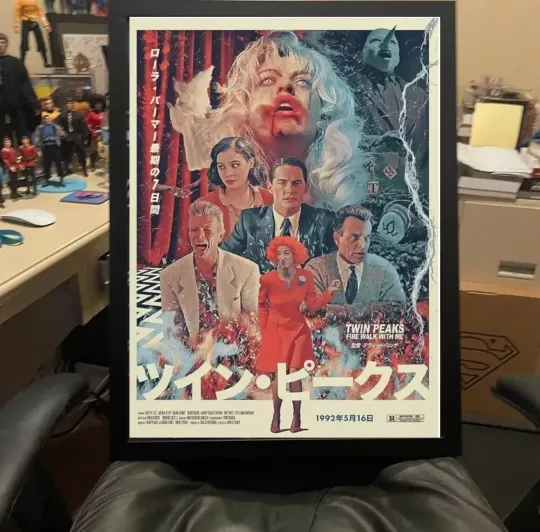 Twin Peaks Fire Walk with Me Movie Poster