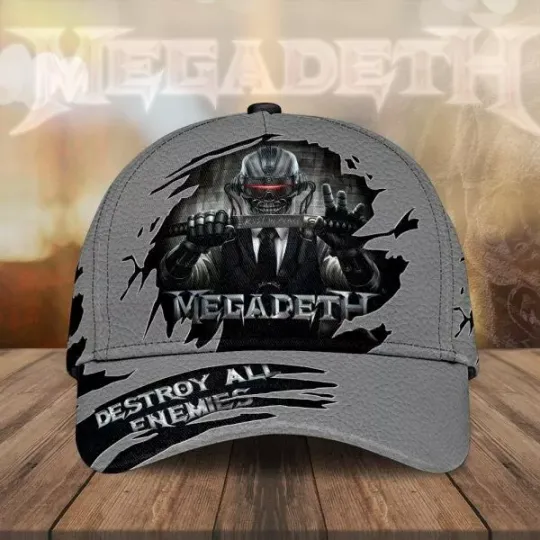 Personalized Megadeth Band Classic Cap