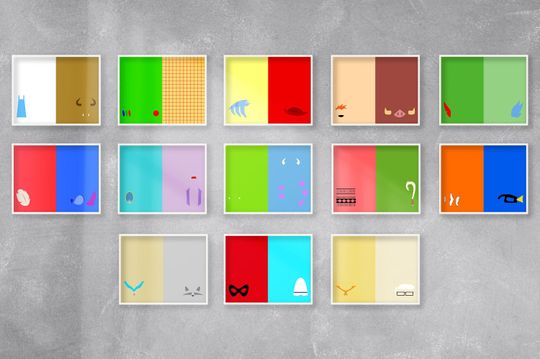 Discover Disney & Pixar Minimalist Art | Disney Wall Art | Pixar Disney Wall Print Art |  Print