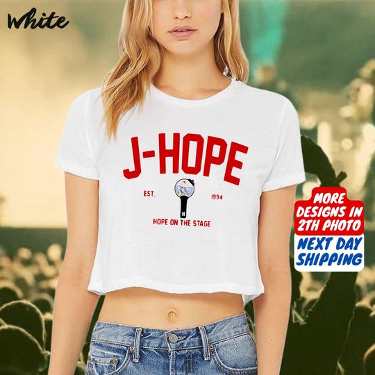 J-Hope Hope On The Stage Tour Crop Top, Hope On The Street Crop Tops, J Hope World Tour Shirt, BTS Hobi Shirt, J Hope Tee, BTS Army Gift