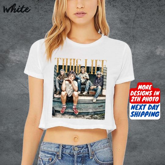 Stay Golden Thug Life Crop Top, The Stay Golden Fan Crop Top, Stay Golden Lover Gift Crop Top, 80s TV Sitcom, Crop Top For Women