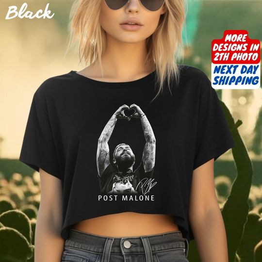 Vintage Post Malone Crop Top, Kids Post Malone Crop, Post Malone Tour, Big Ass Stadium Tour, Posty 2025 Tour Crop, Posty Tour Merch Crop Top