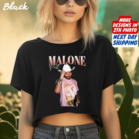 Vintage Post Malone Crop Top, Kids Post Malone Crop, Post Malone Tour, Big Ass Stadium Tour, Posty 2025 Tour Crop, Posty Tour Merch Crop Top