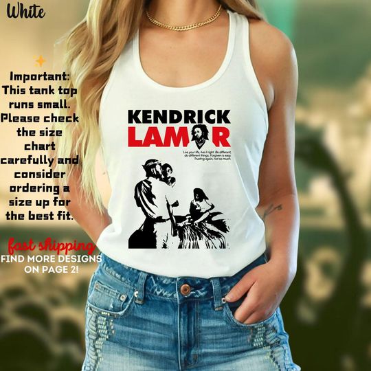 Kendrick Lamar Tank Top, Kendrick Concert Tank Top, LIX Halftime Show Tee, Kendrick Lamar & Sza Tank Top, Gnx Tank Top, Kendrick Tank Top