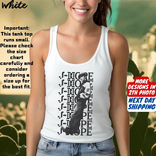 J-Hope Hope On The Stage Tour Tank Top, Hope On The Street Tank Tops, J Hope World Tour Shirt, BTS Hobi Shirt, J Hope Tee, BTS Army Gift