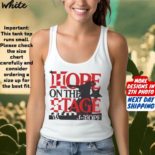 J-Hope Hope On The Stage Tour Tank Top, Hope On The Street Tank Tops, J Hope World Tour Shirt, BTS Hobi Shirt, J Hope Tee, BTS Army Gift