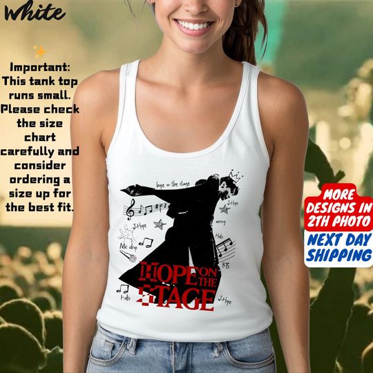 J-Hope Hope On The Stage Tour Tank Top, Hope On The Street Tank Tops, J Hope World Tour Shirt, BTS Hobi Shirt, J Hope Tee, BTS Army Gift