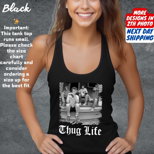Stay Golden Thug Life Tank Top, The Stay Golden Fan Tank Top, Stay Golden Lover Gift Tank Top, 80s TV Sitcom, Tank Top For Women