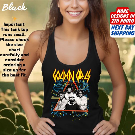 Stay Golden Thug Life Tank Top, The Stay Golden Fan Tank Top, Stay Golden Lover Gift Tank Top, 80s TV Sitcom, Tank Top For Women