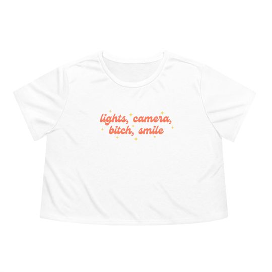 Discover I can do it with a broken heart women's Crop Top | TTPD | taylor version crop top | Lights camera bitch smile | The tortured poets department