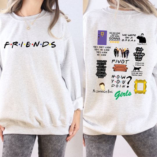 Friends Shirt, Friends TV Show Shirt, Friends Trip Shirt, Gift for Friends TV Fan, Gift for TV Fan, Birthday Gift Idea, Christmas Gift Idea