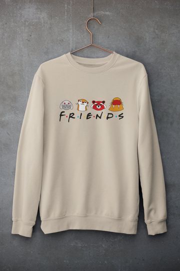 Guardians of the Galaxy Vol 3 Friends Sweatshirt | Lylla Rocket Teefs and Floor | Batch 89 | DTG and Sublimation