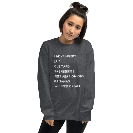 Discover Friends Ladyfingers Thanksgiving  Trifle Unisex Sweatshirt Holiday Gift 90s TV