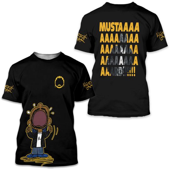 Kendrick Lamar Mustard Not Like Us Not Enough T-Shirt 3D