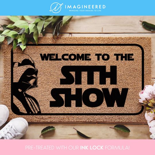 Discover Welcome To The Sith Show - Star Wars Darth Vader Doormat - Disney And Star Wars Lovers - Dark Side - Custom Coir Door Mat - Disney Fandom