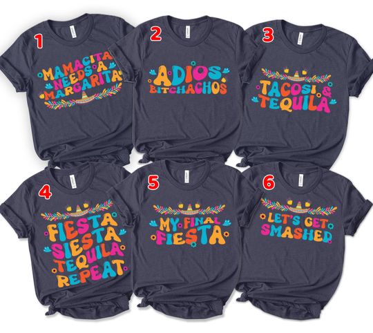 Discover Final Fiesta Bachelorette Party Shirts, Nacho Average Bride Shirt, Mexico Bachelorette, Margarita, Cinco De Mayo Funny Bachelorette