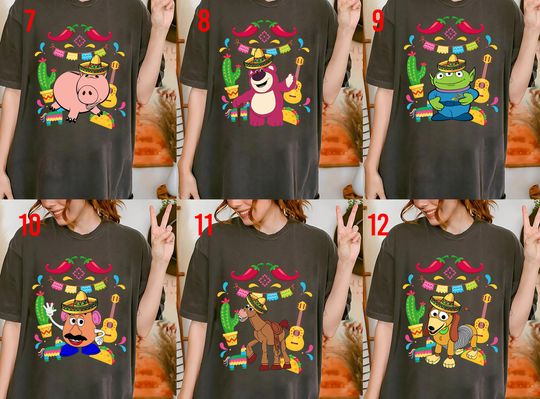 Toy Story Cinco De Mayo Shirt, Tacos Shirt, Cinco De Mayo Disney Shirt, Mexican Party Shirt, Fiesta Shirt, Cinco De Mayo Shirt