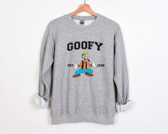 Discover Disney Goofy Dog Sweatshirt, Cute Disney Dog Hoodie, Dog Lovers Sweater, Disney World Shirt, Mickey and Friends Sweatshirt, Disney Apparel