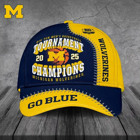 Mi.chi.gan Wolverines Men’s Basketball Classic Cap