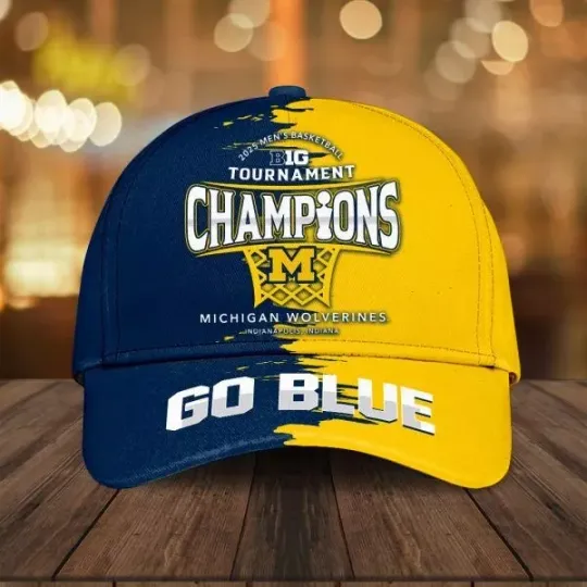 Michigan Wolverines Men’s Basketball Classic Cap