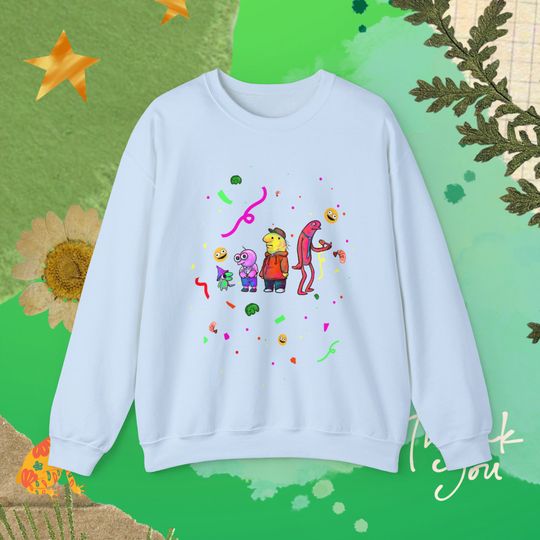 Smiling Friends Crewneck Sweatshirt