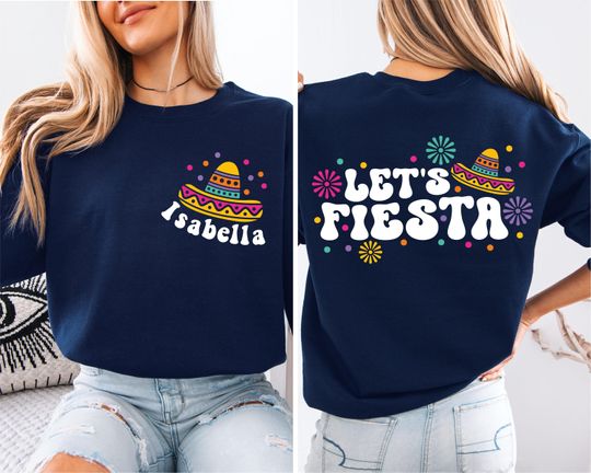 Let's Fiesta Shirt, Cinco De Mayo Shirt, Mexican Fiesta T-shirt