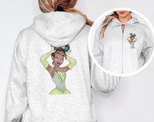 Discover Princess Zip Up, Princess Kids Hoodie, Womens Ariel Sweatshirt, Princess and the Frog, Mulan Tiana, Cute Classic Prince, Jasmine Jacket