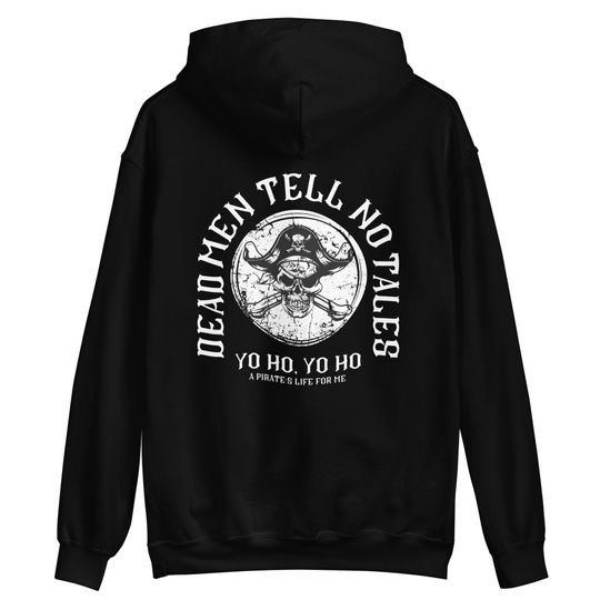 Dead Men Tell No Tales, Pirates of the Caribbean, Disney Dad Gildan Unisex Hoodie, Disneyland Gildan Hoodie, Disney Gildan Hoodie