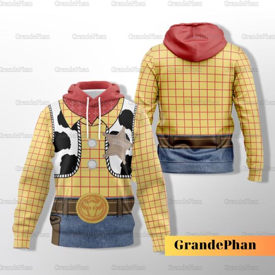 Halloween Toy Story Woody Hoodie, Toy Story 3D All Over Print Shirt, Magic Kingdom, Woody Sweatshirt, Buzz Lightyear, Disneyland Trip
