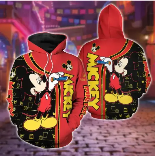 Discover Disney Mickey 3D HOODIE HALLOWEEN GIFT BEST PRICE CHRISTMAS GIFT BEST PRICE