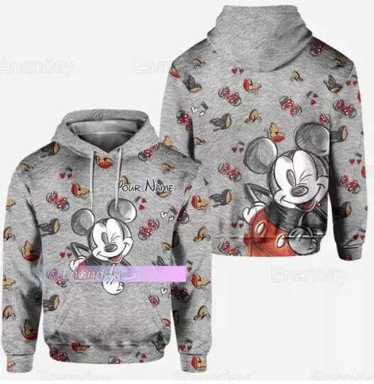 Discover Mickey Mouse 3D HOODIE HALLOWEEN GIFT CHRISTMAS GIFT BEST PRICE OVER PRINT