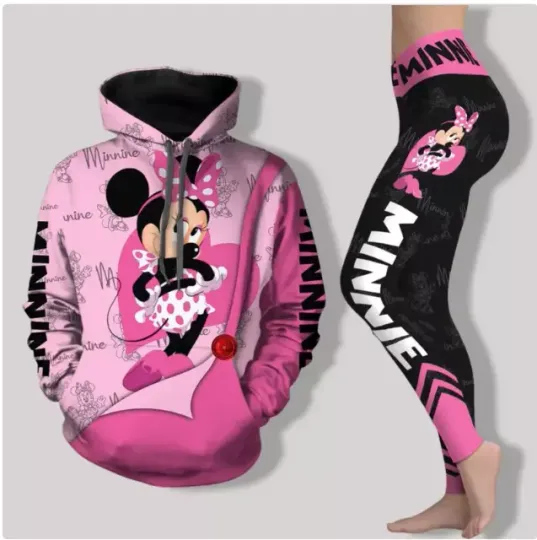 Disney Minnie 3D HOODIE HALLOWEEN GIFT CHRISTMAS GIFT BEST PRICE OVER PRINT