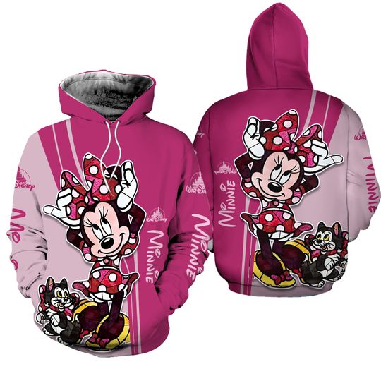 Minnie Mouse Hoodie, Disney Minnie Mouse