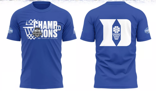 Discover Duke Blue Devil 2025 Locker Room Limited Edition 3D Shirt