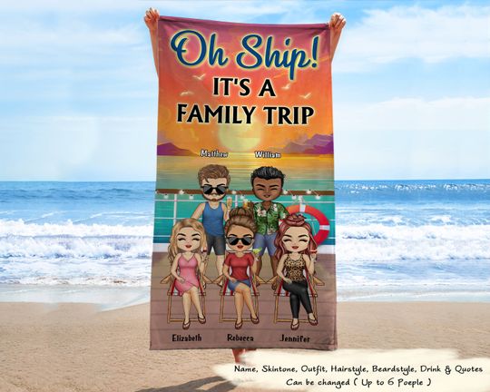 Discover Life Is Better On A Cruise With Best Friends Beach Cruising - Vacation, Anniversary, Birthday Gift For Besties - Personalized Beach Towel