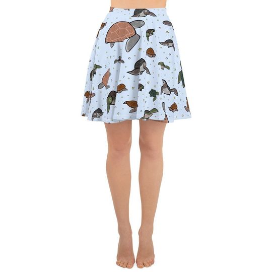Discover Sea Turtle Skater Skirt