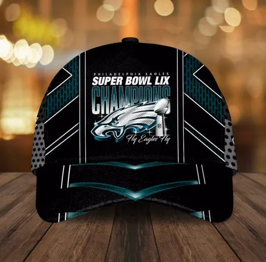 Philadelphia Eagles Super Bowl Lix Classic Hat Cap