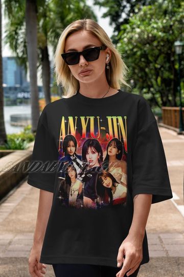 An Yu Jin Vintage T-Shirt, An Yu Jin Fan Tees, An Yu Jin Retro 90s Shirt, An Yu Jin Homage Tshirt, An Yu Jin Gift Merch, Kpop Shirt