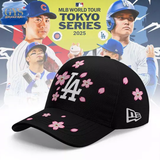 Discover Dodgers World Tour Tokyo Series 2025 Cap
